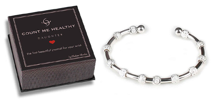 A timeless bracelet to help your daughter keep track of her goals and accomplisments.