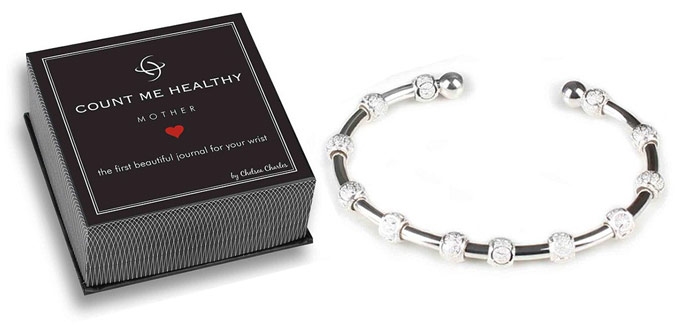 While the Mommy & Me is for new moms or moms-to-be, our new Mother Bracelet tracks goals of the more established mom.